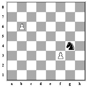 Pawn capturing rook on chessboard