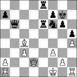 Anand vs Kasparov Position